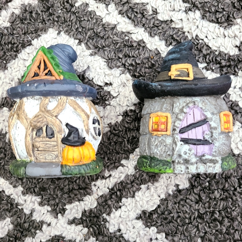 Witch Cottage Decor Set of 2